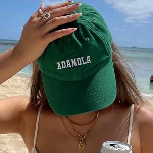 adanola varsity cap - green